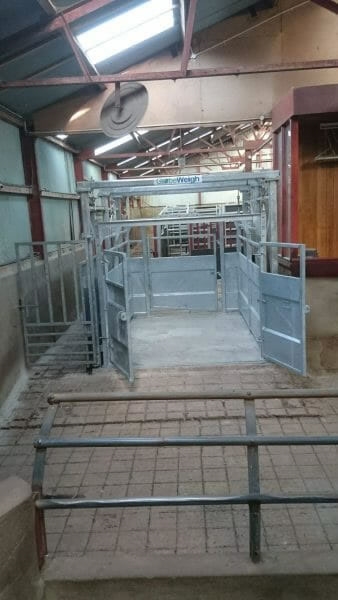 The New Cattle Mart Weighbridge at Kilrea Mart