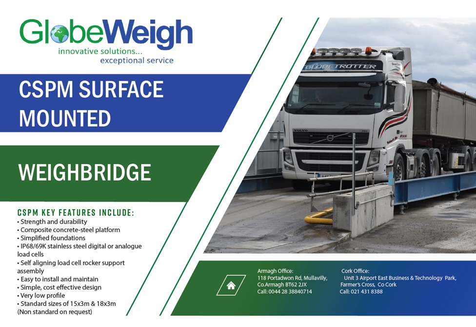 Surface Mounted Weighbridge Manufacture and Installation Ireland