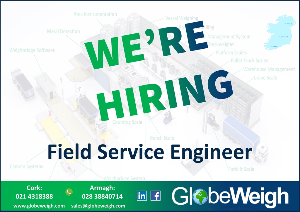 We're Hiring - Field Service Engineer